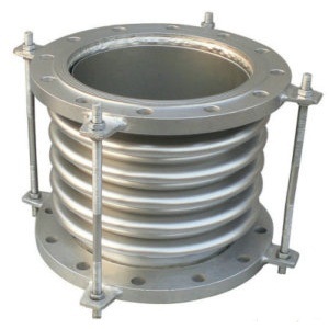 Axial type internal pressure ripple compensator